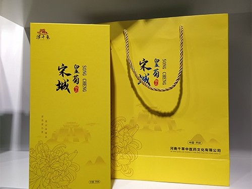 魅力菊花產品禮盒設計，尊享奢華