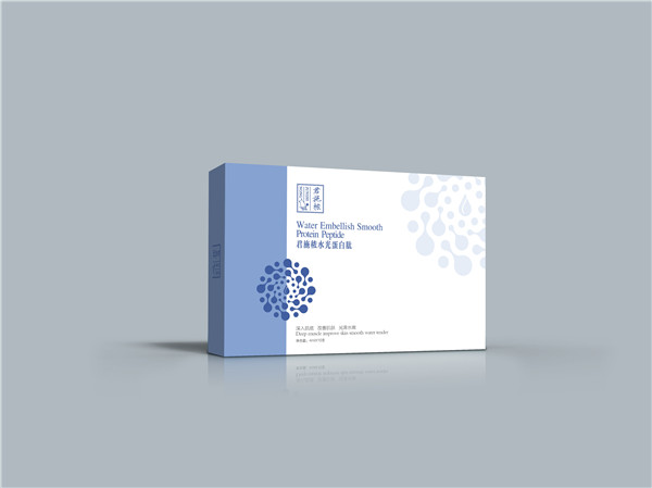 護膚品包裝盒定制：君施秾水光蛋白肽
